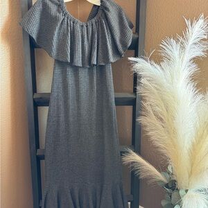 LuLaRoe Heather Gray Knit Cici dress